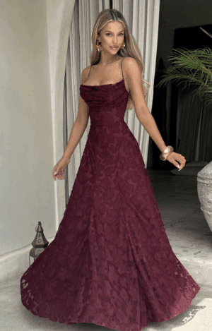 Babyboo Babyboo Francis Maxi Dress - Cherry photo 4
