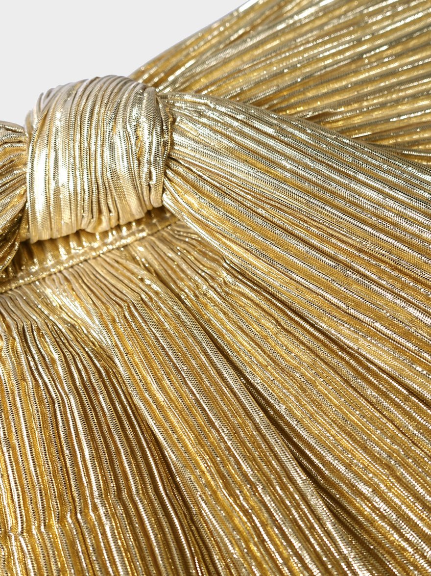 Loeffler Randall Rayne Bow Gold Clutch photo 2