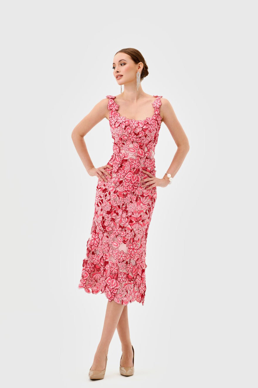 Bariano Jayde Square Neck Midi photo 2