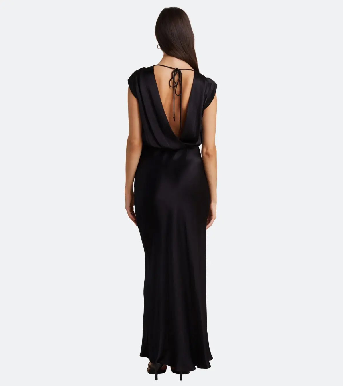 Bec & Bridge Moon Dance Maxi Dress Black Size 10 photo 3