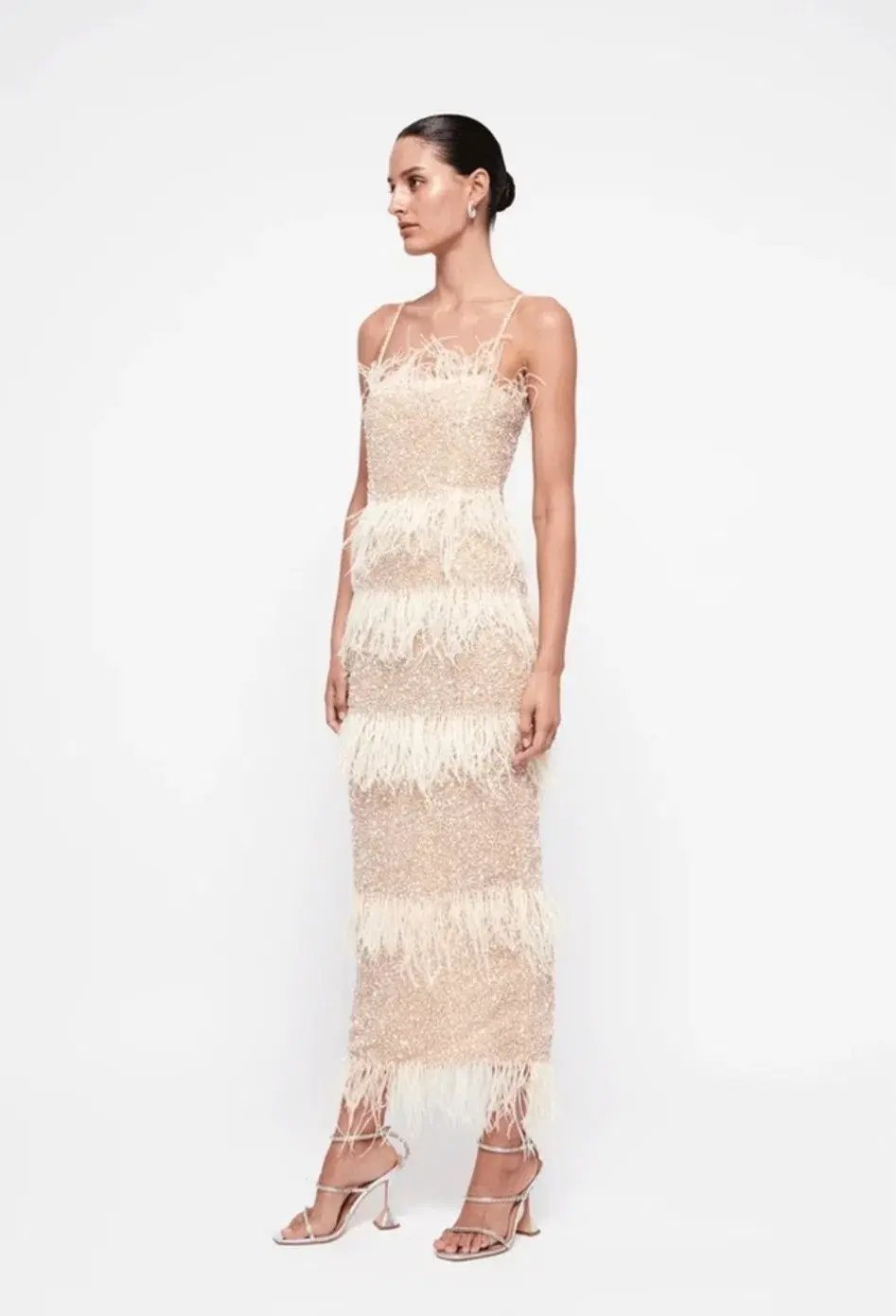Rachel Gilbert Frenchy Dress Nude Size 3 / AU 12 photo 2