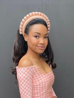Emilia Wickstead Birch Midi Dress Pink Gingham Size 6 photo 3