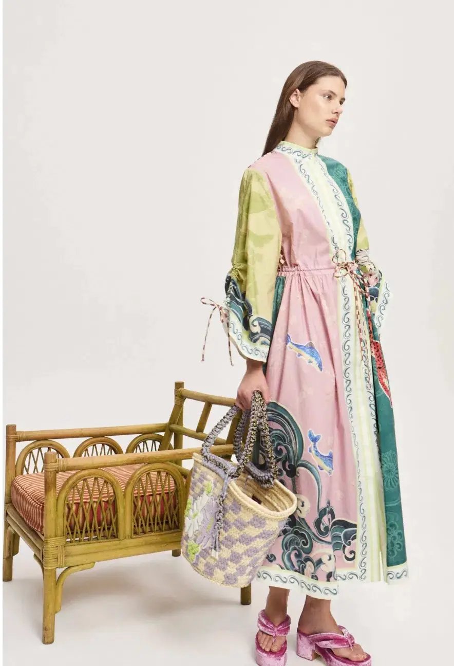 Alemais Rochester Shirtdress Multi Print Size 12 fits 14 & 16 too photo 2