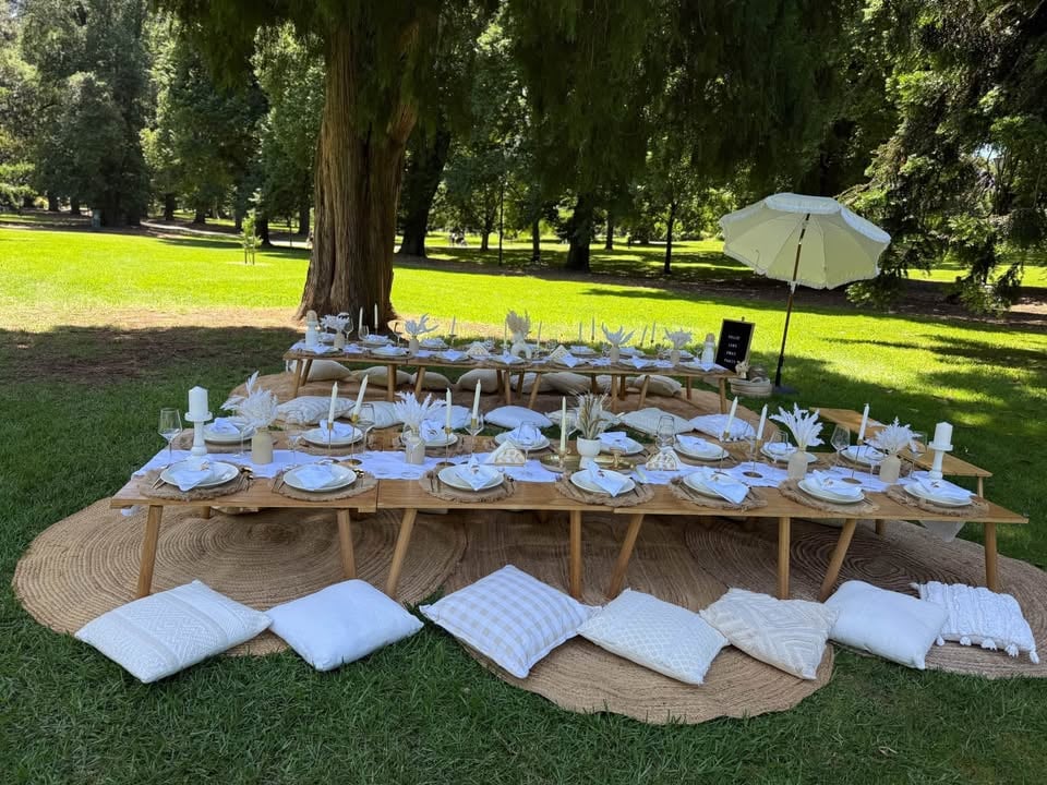 🧺PICNIC HIRE OR SET-UP 🧺 for Birthday, Anniversary, Proposal, Hens, Baby shower Christmas Party photo 3
