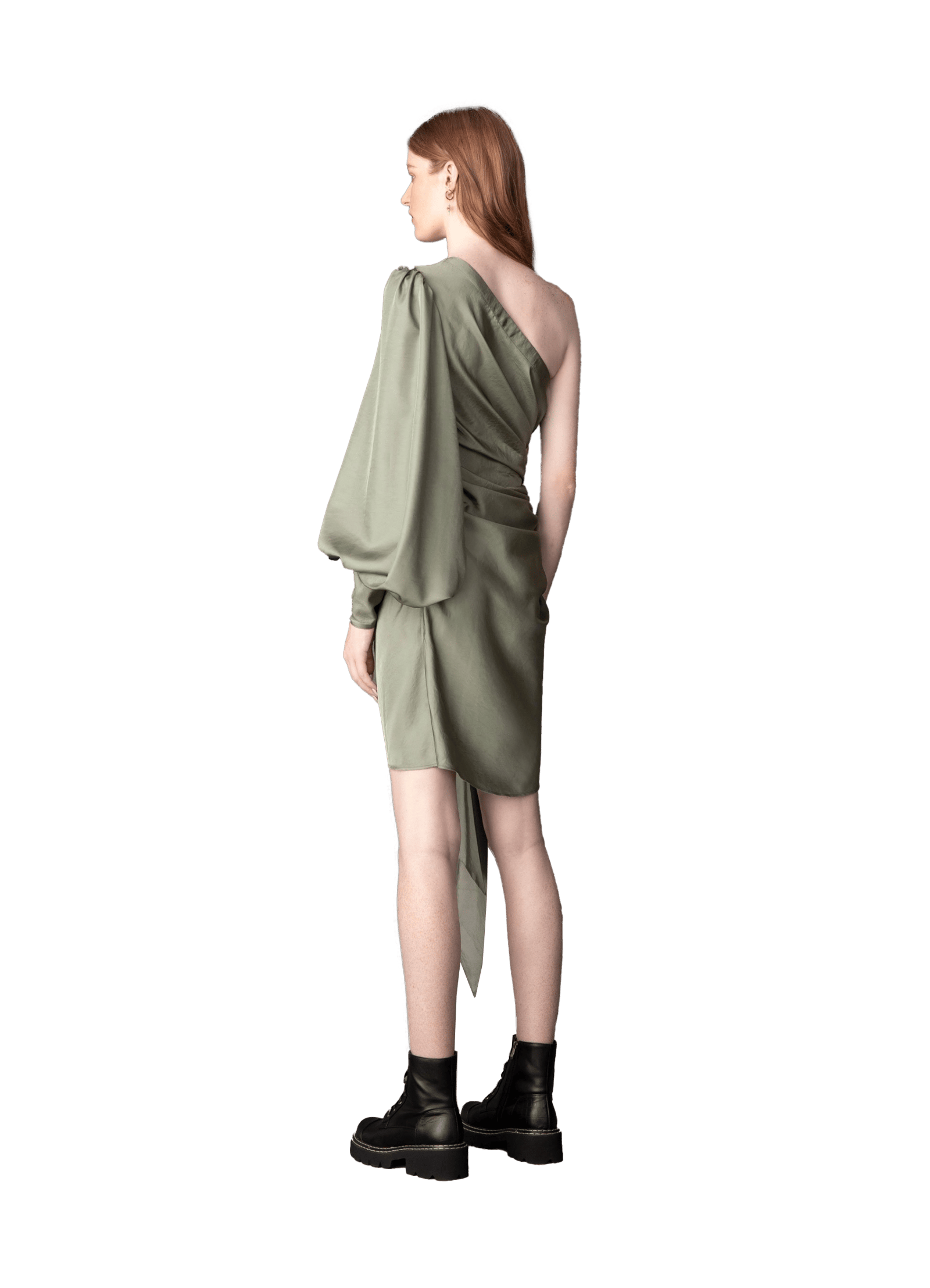 Leo & Lin Purity Knotted Mini Dress photo 2