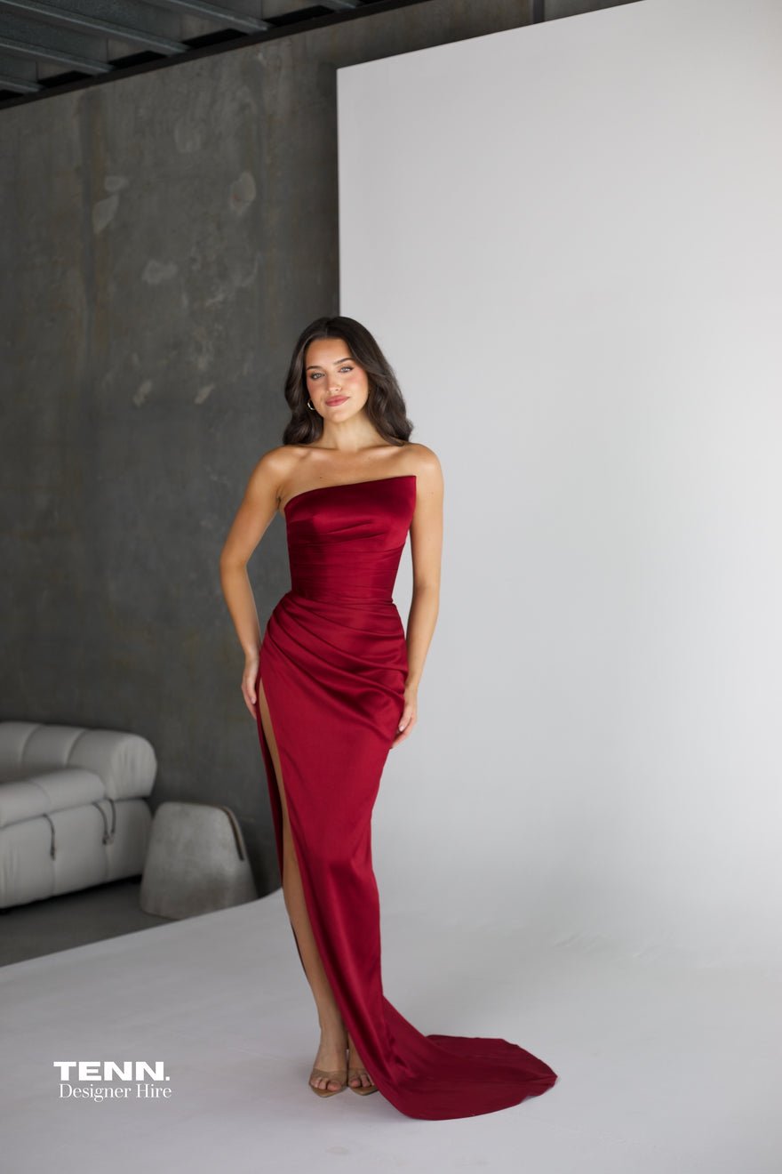 Lia Stublla Amelie Gown - Wine photo 4