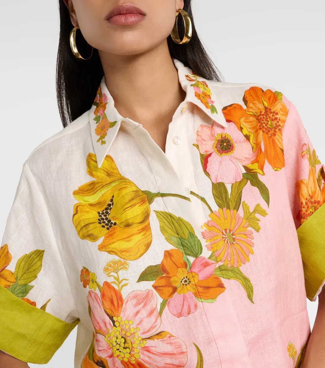 ALEMAIS Silas Shirt & Pant Set Floral Multi Size 10 photo 19