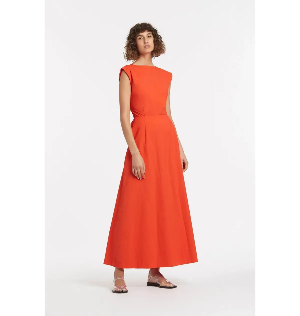 Sir The Label Anja Tie Midi Dress Red Size 0 / AU 6 photo 2