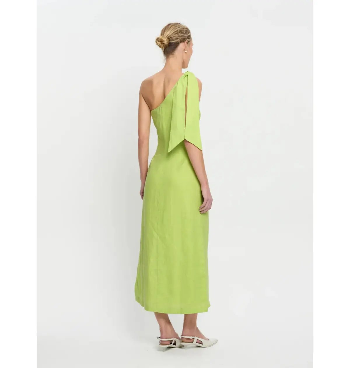 Kivari Addison Midi Dress Green Size AU 10 photo 4