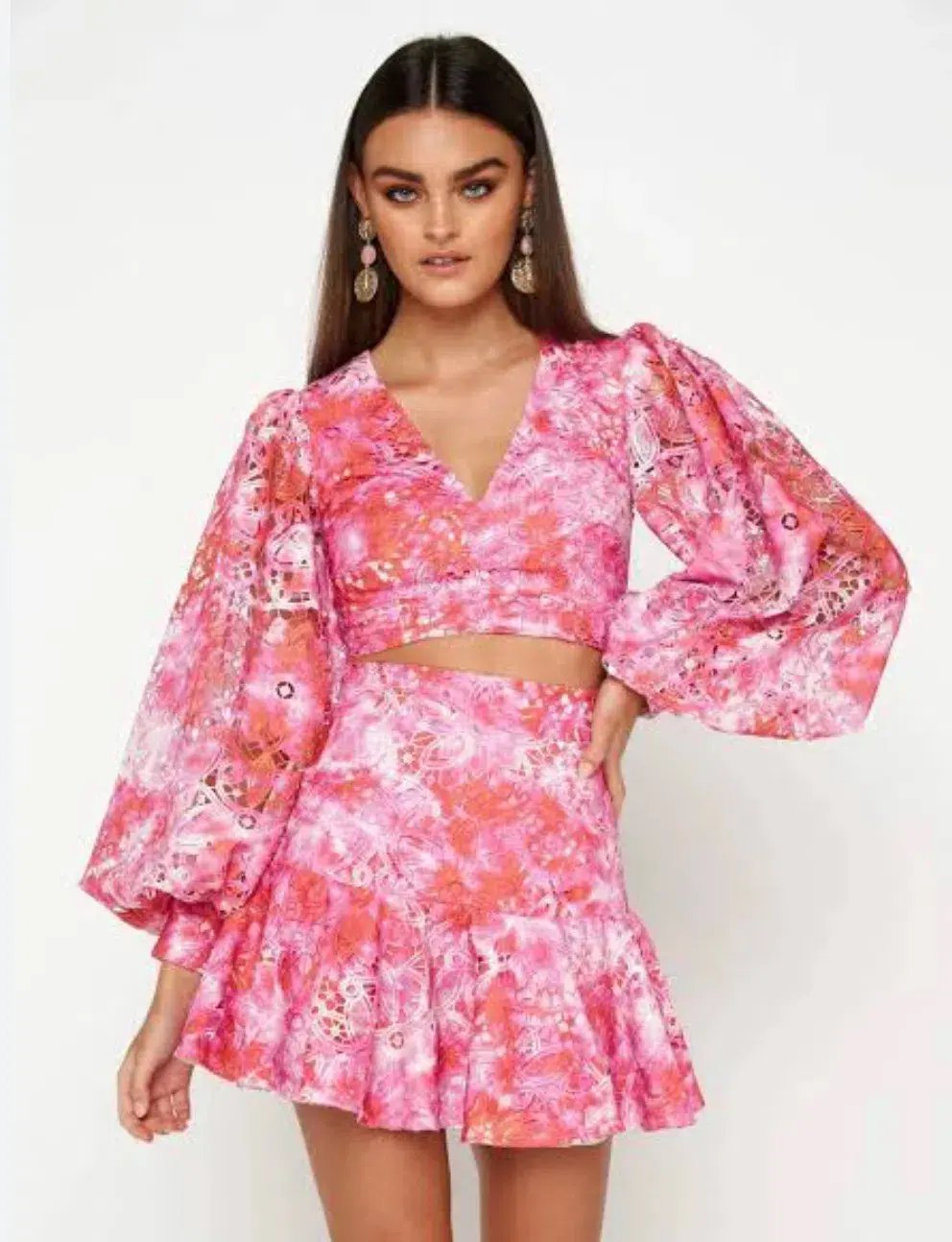 Mossman The Wonderland Top Multi Floral Size 8 photo 2