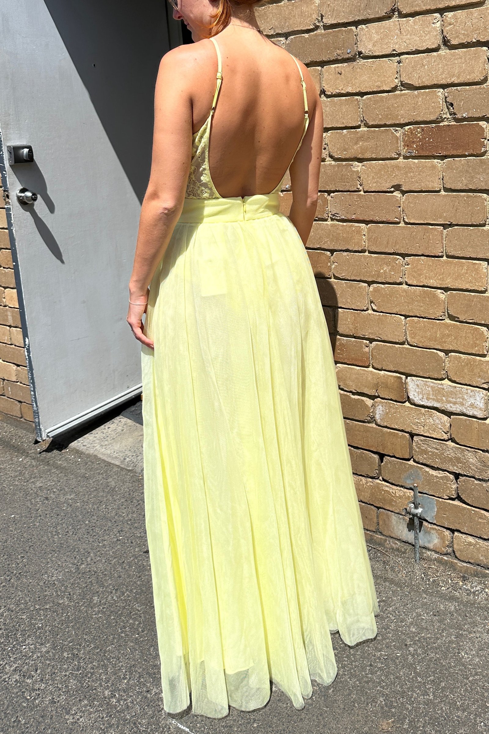 ZIMMERMANN SCOOP NECK BODYSUIT - LEMON photo 13
