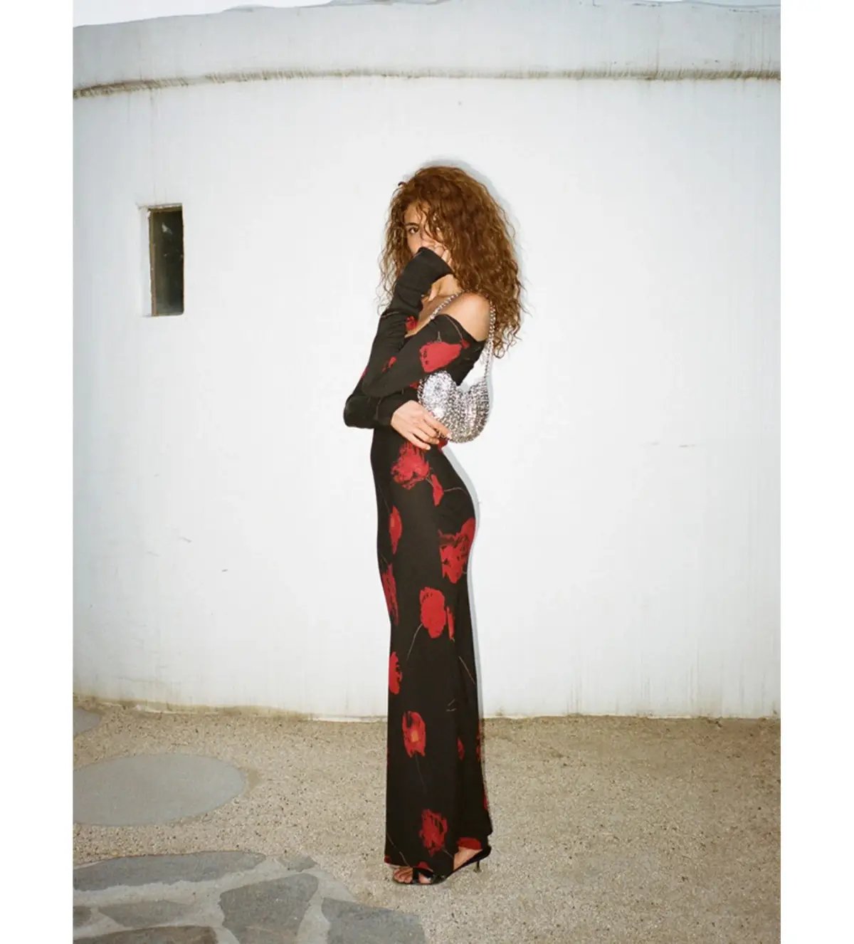 Realisation Par The Selma Maxi Dress in Euphoria Noir Size AU 8 photo 2