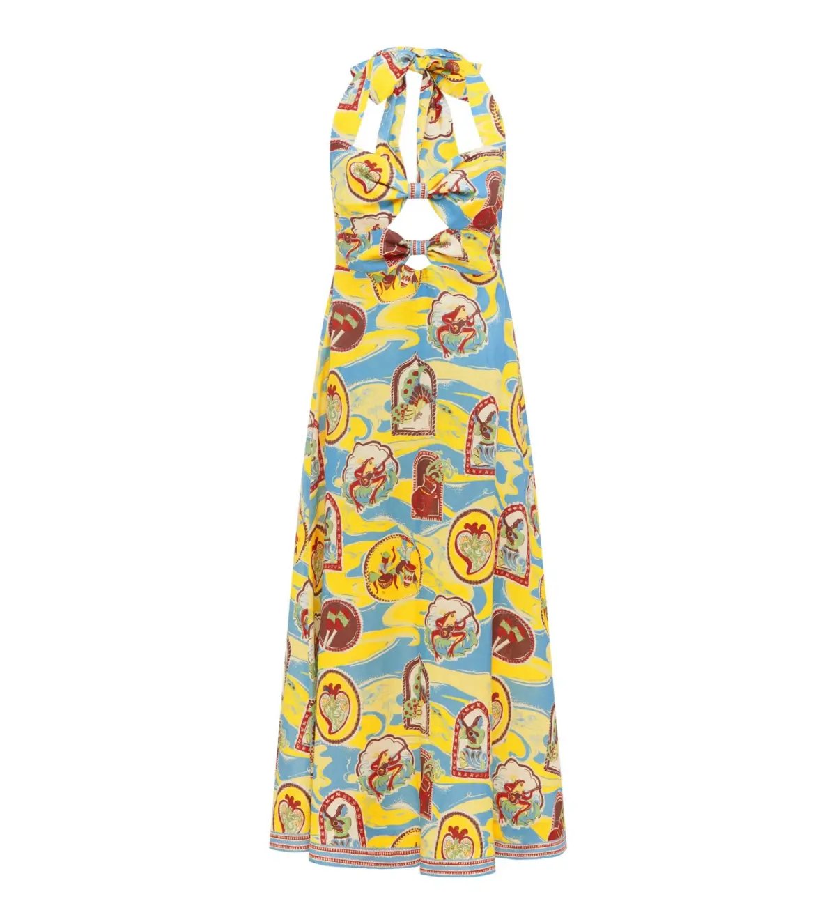 Alemais Emilio Midi Dress Multi Size 8 photo 4