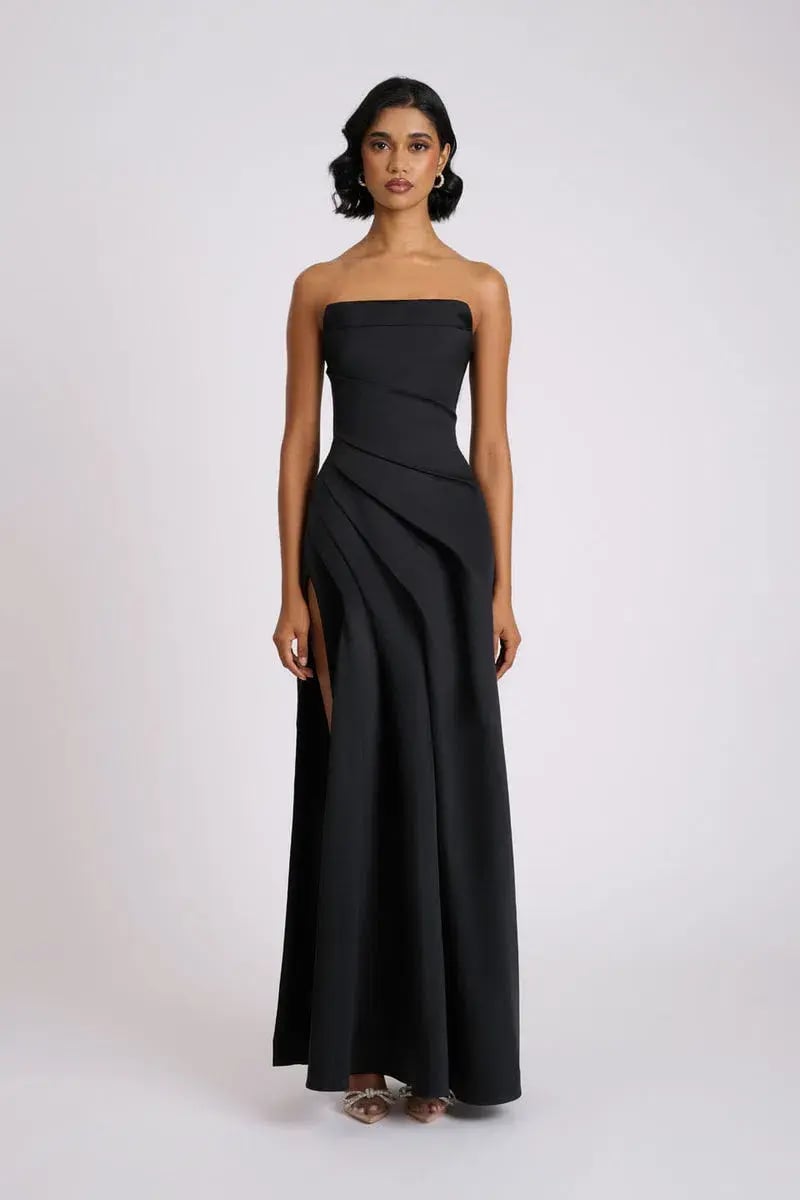 Eliya the Label Deanna Gown Black Size 8 photo 3