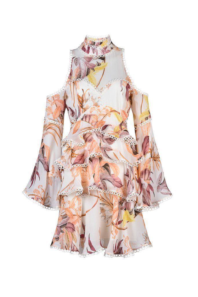 Thurley Magnolia Dress Print Size 10 photo 3