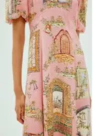 Alemais Monte Midi Dress size 8 photo 4