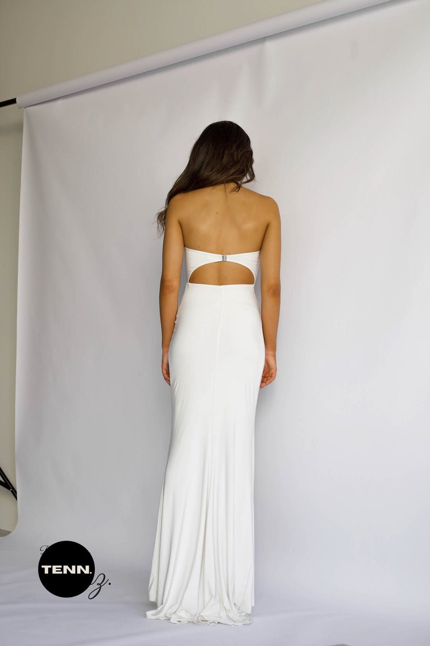 Natalie Rolt Sabrina Gown - White photo 2