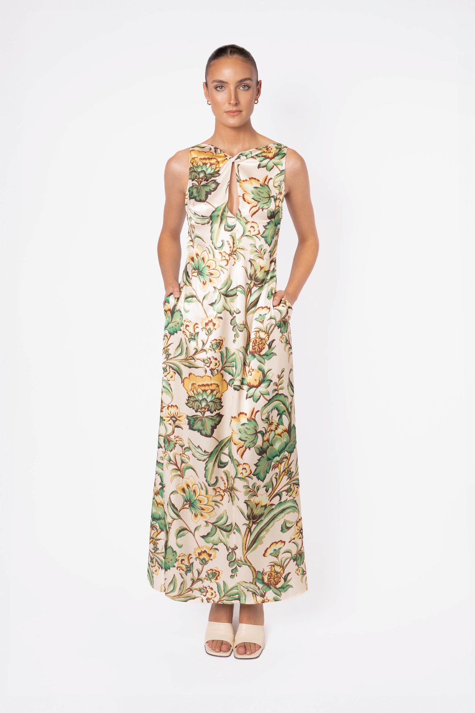 ONE FELL SWOOP LU MAXI DRESS - VERANDA photo 15