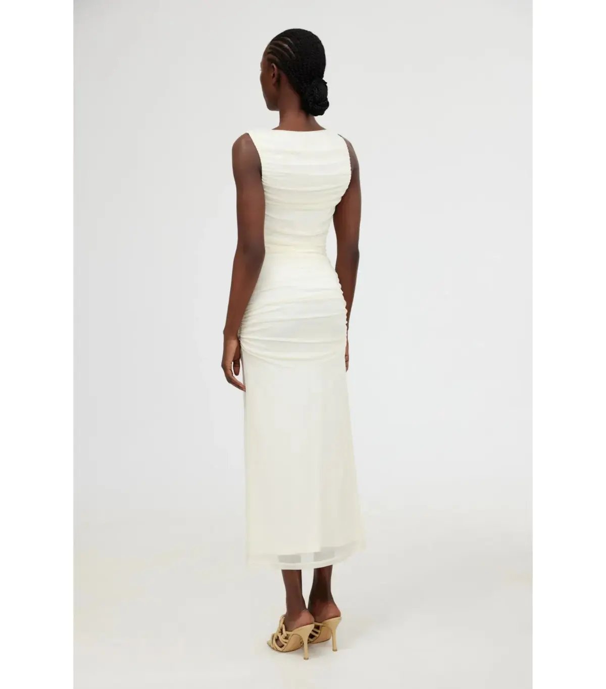Significant Other Saria Midi Dress White Size AU 12 photo 3