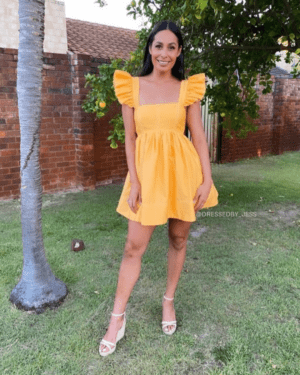 Aje Midsummer Mini Dress photo 4
