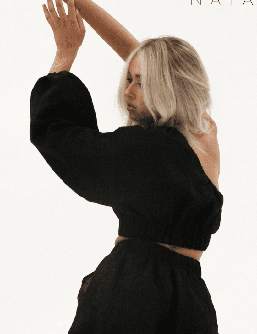 Natalie Rolt Bobbi Set in Black Size 8 photo 2