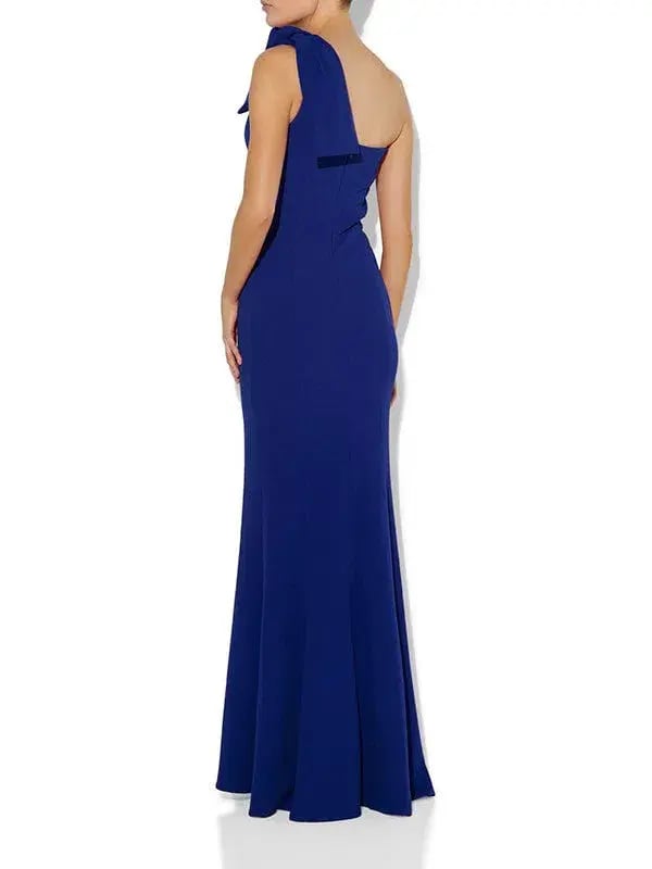Montique Ren Cobalt Gown Blue Size 12 photo 3