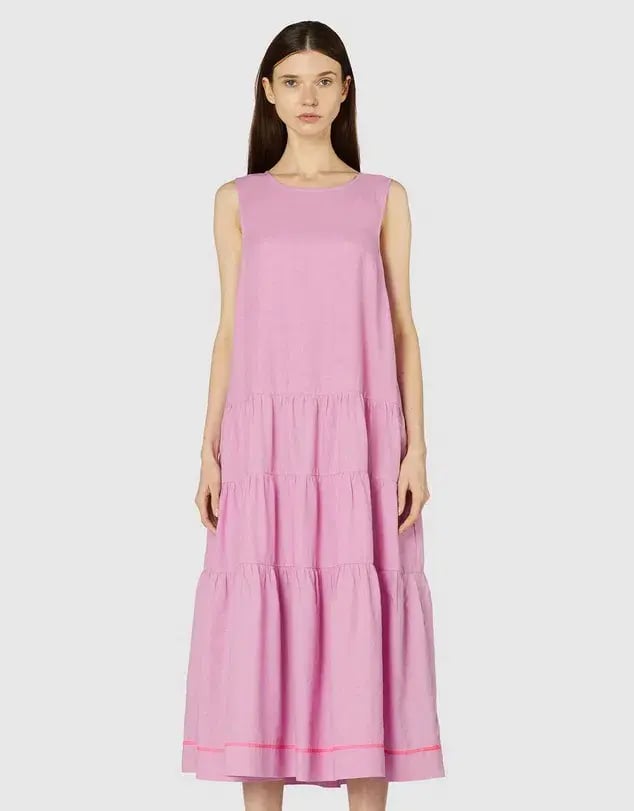 Gorman Marli Long Dress Pink Size 8 photo 2