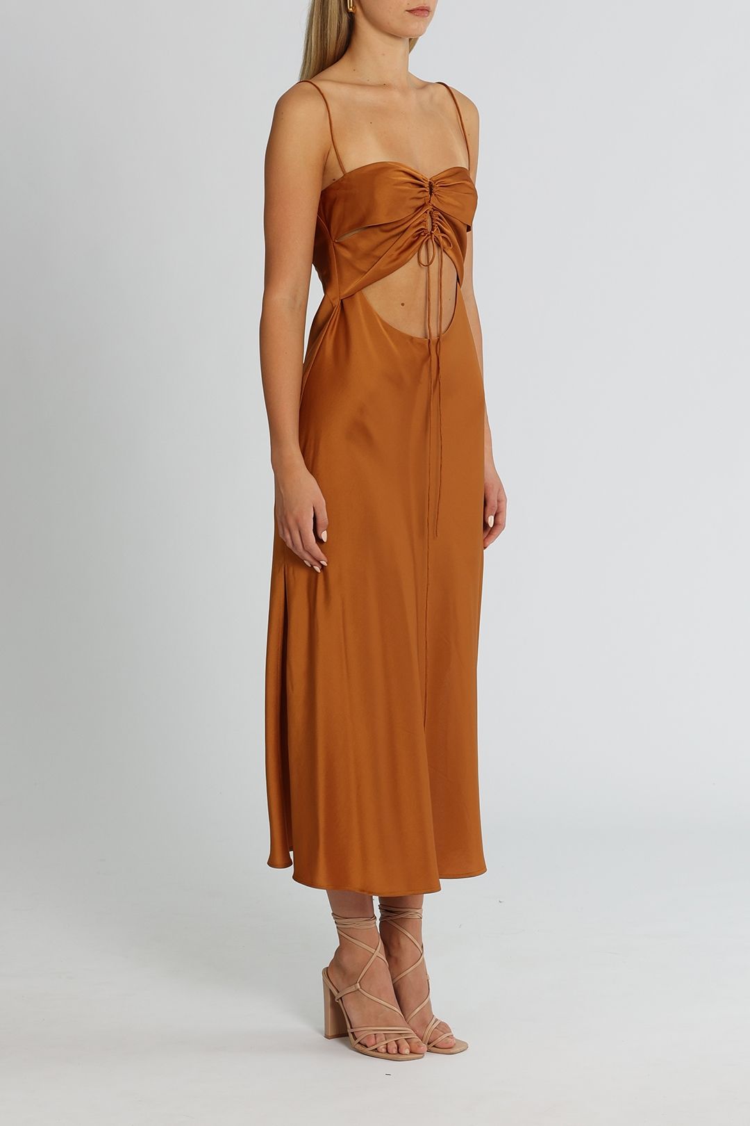 Estelle Slip Dress - Copper photo 2