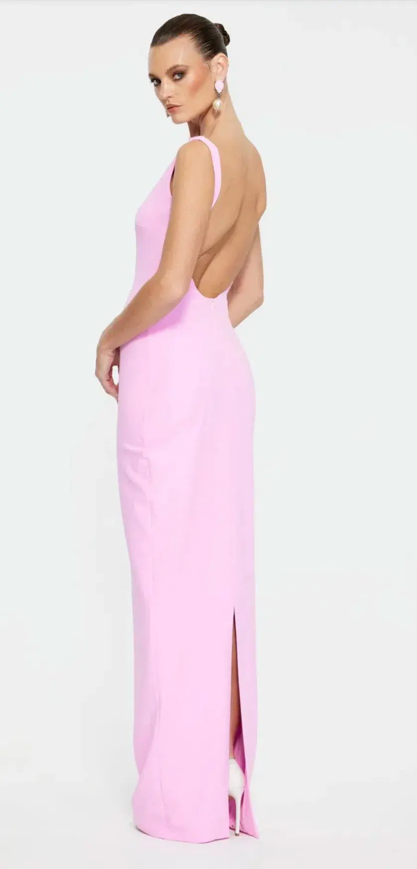 Effie Kats Verona Gown Pink Size AU 10 photo 2