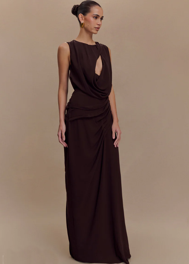 Meshki Oria Gown - Coco Brown photo 4