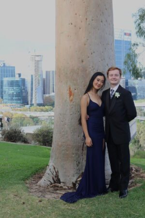 Tania Olsen Marley Gown Navy photo 2