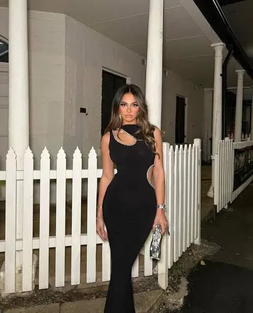 Ivona Skelo Vivia Dress Black Size XS / AU 6-8 photo 5