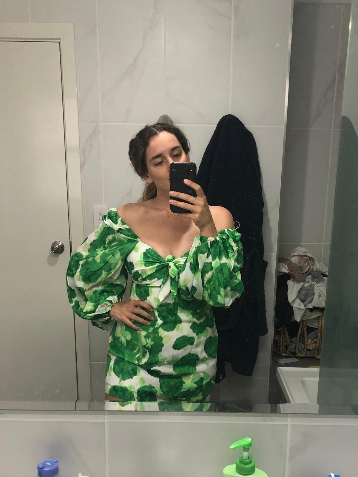 Alice McCall To Lover Dress Acid Fern Print Size 10 photo 3