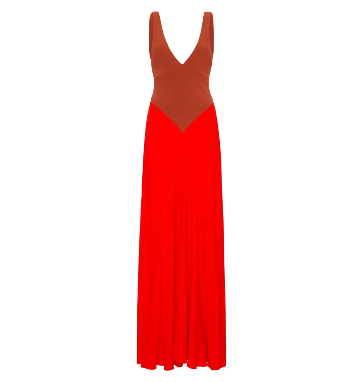Bianca Spender Vermillion Crepe Spheres Dress Red Size AU 8 photo 3