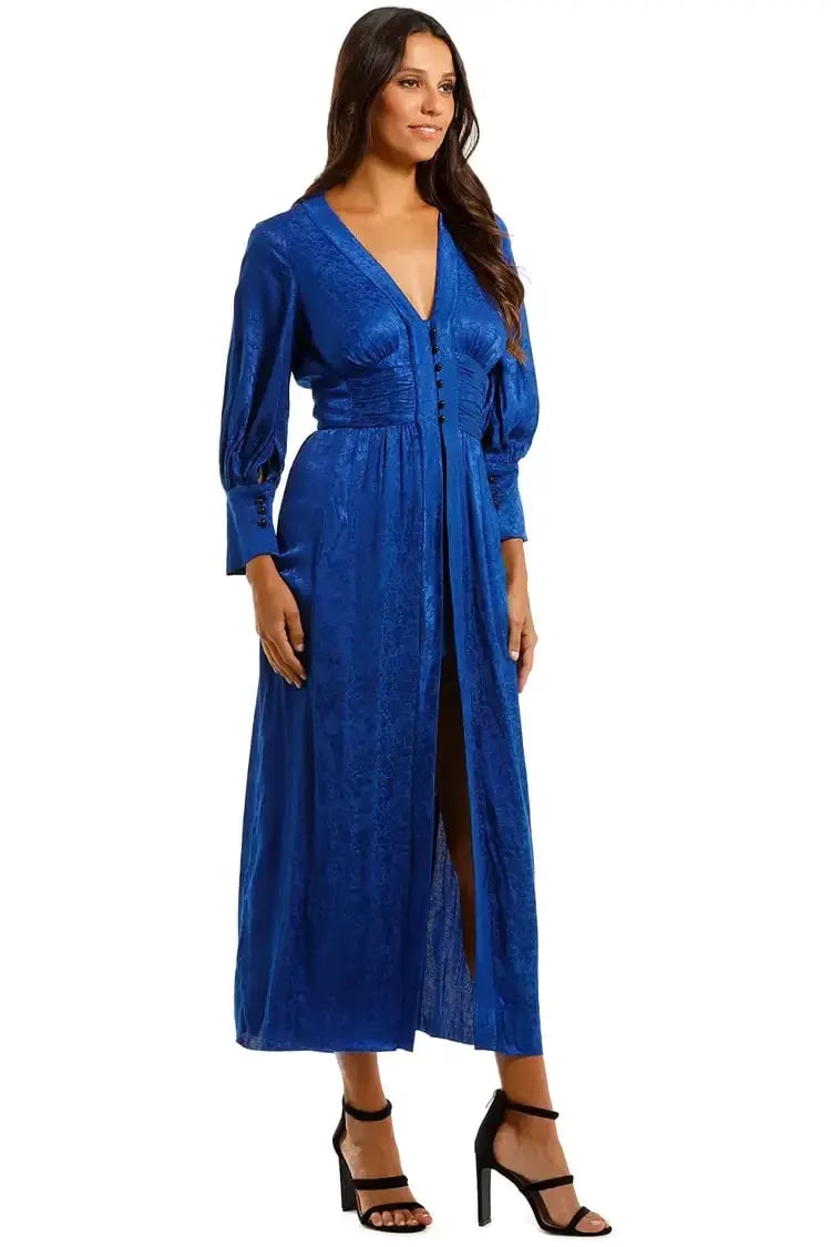 KITX Slinky Dress in Blue Size 8 photo 2