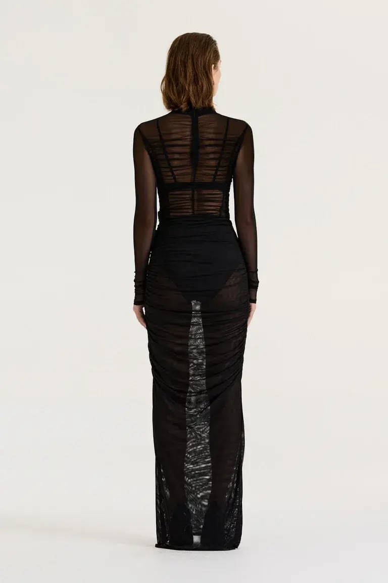 Henne Natasha skirt & Blair Bodysuit in Black Size 8 photo 3