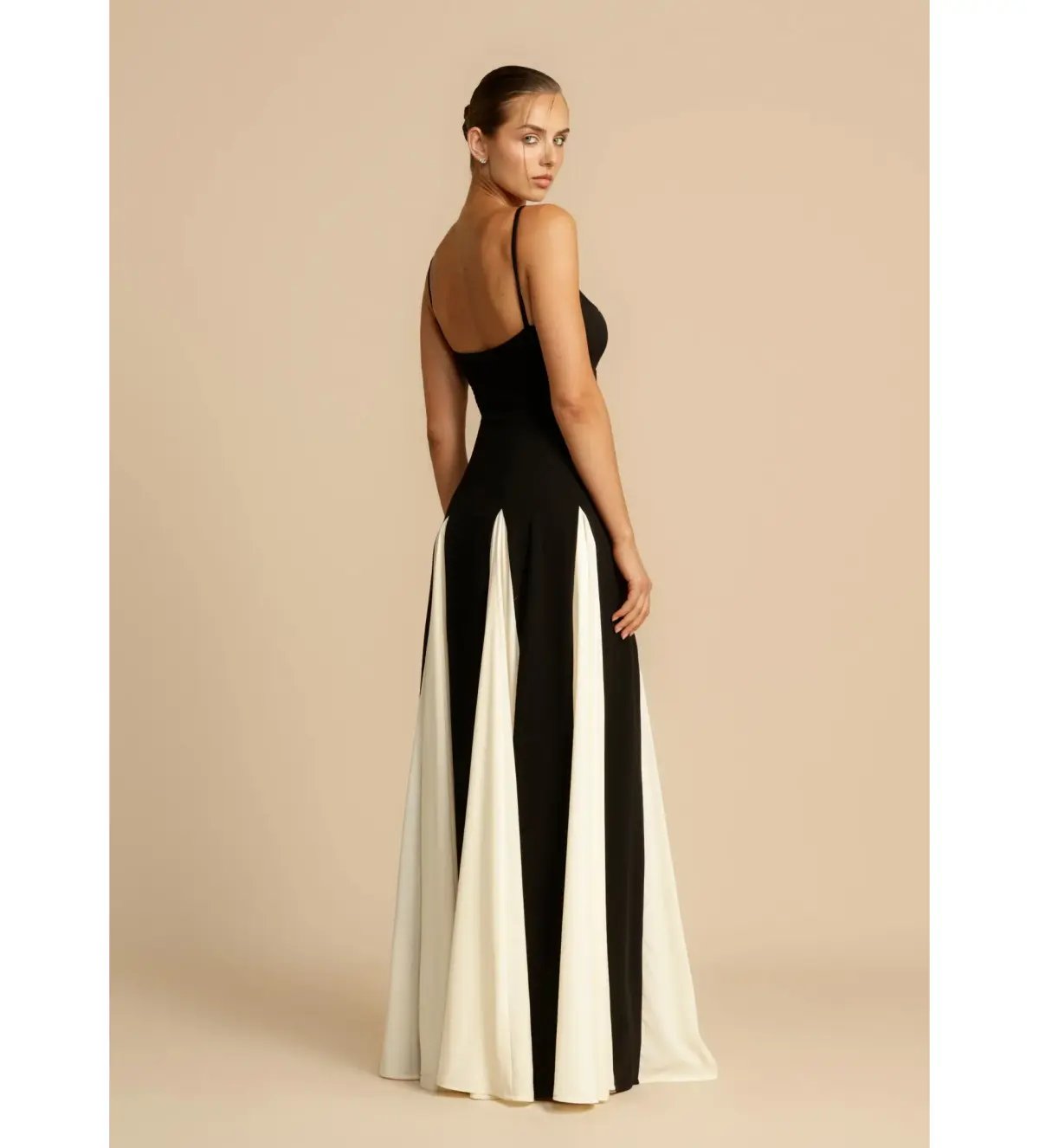 Arcina Ori Paloma Dress Black/White Size AU 8 photo 6