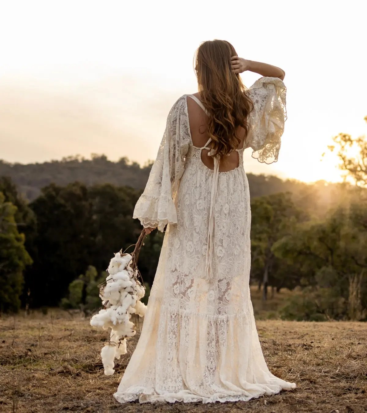We Are Reclamation Much Love Gown Cream One Size photo 2