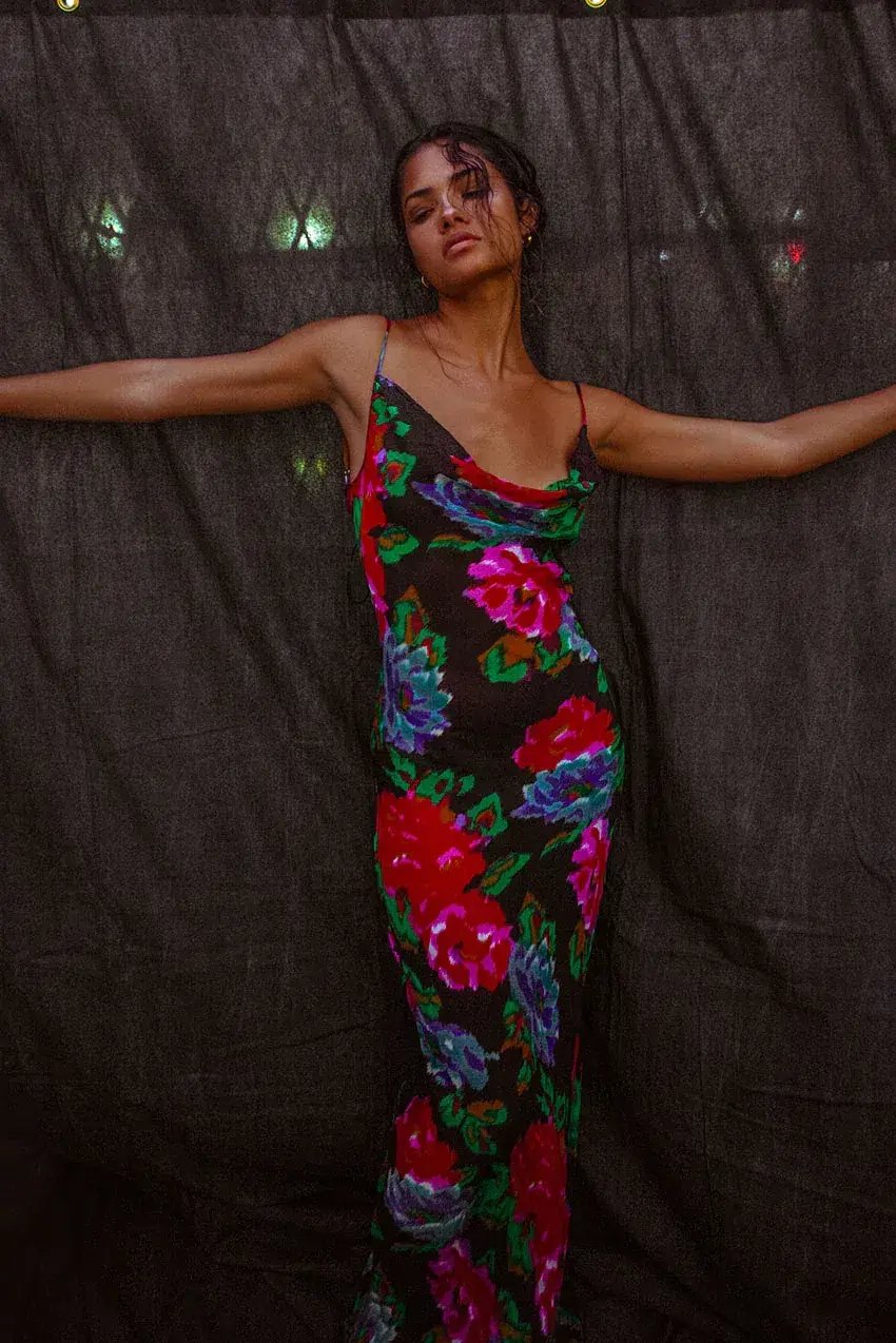 Rat & Boa Casablanca Dress Floral Size S/AU 8 photo 2
