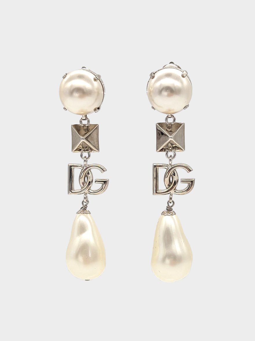 Dolce & Gabbana Pearl Clip-on Earrings photo 3