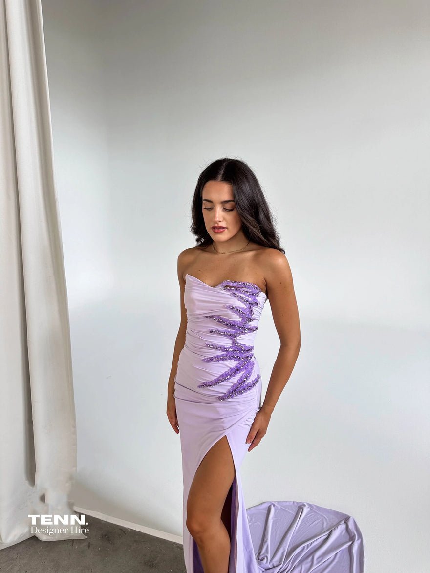 Albina Dyla Lilah Gown (Corset Long Dress) - Lilac photo 4