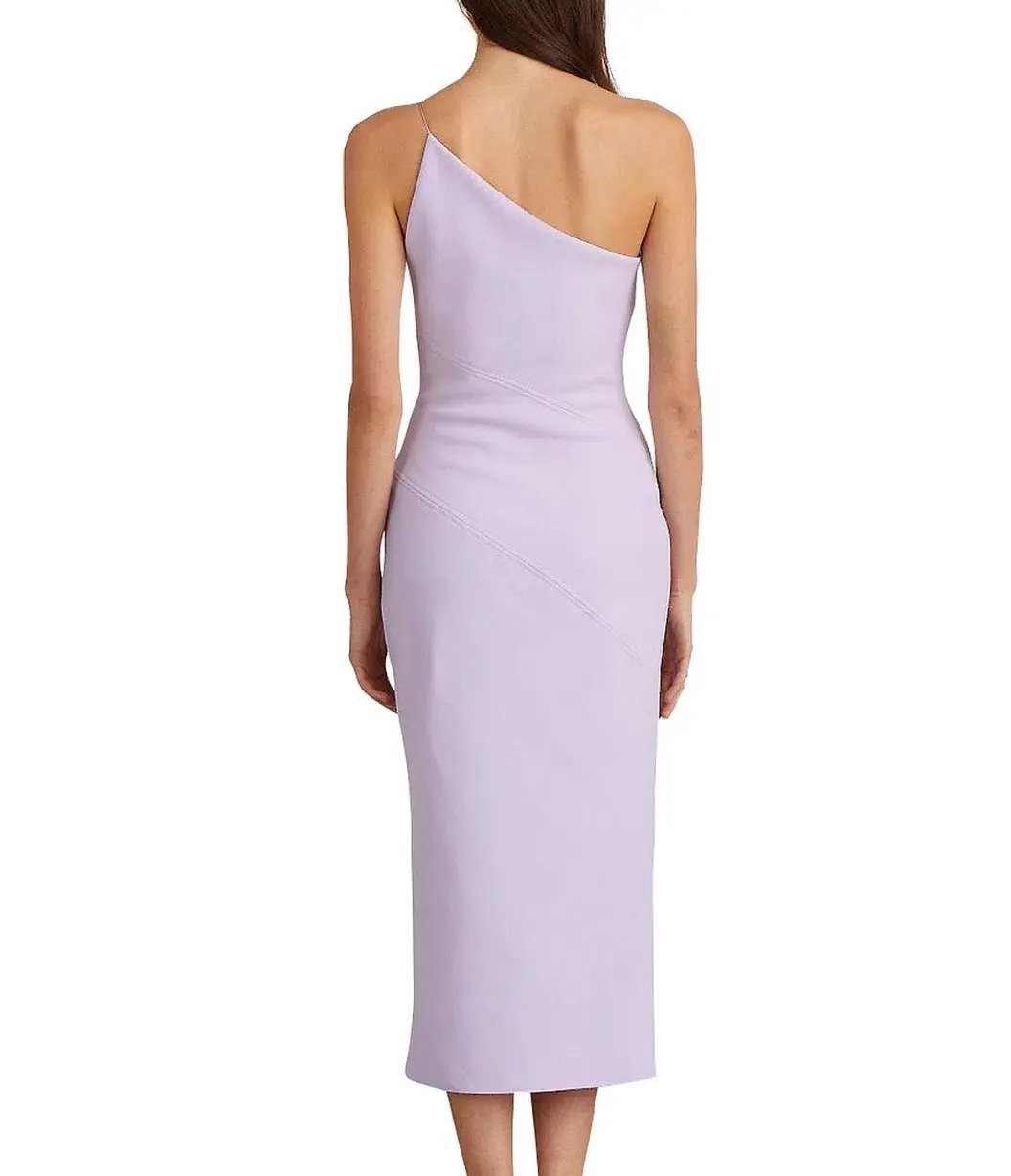 Bec & Bridge Araia Asym Midi Dress Lilac Size AU 6 photo 3