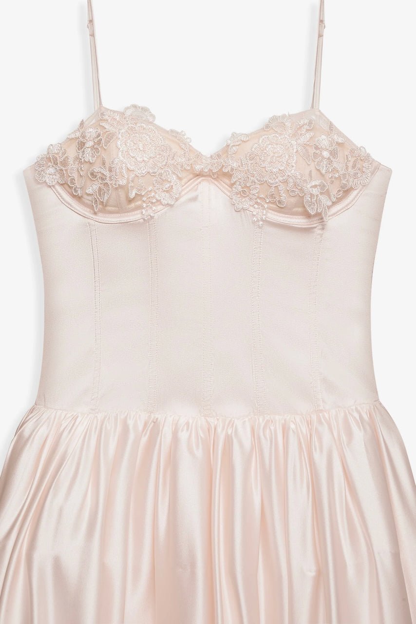 FOR LOVE & LEMONS NARA GOWN - PINK photo 5