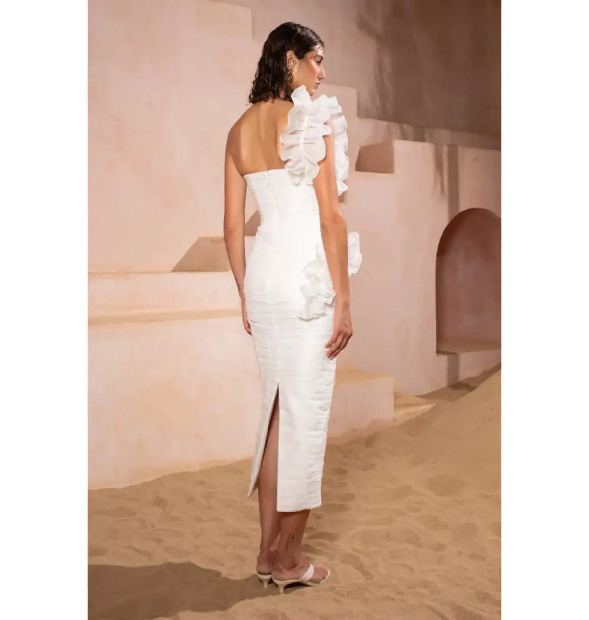 Eliya The Label Vanuatu Dress in White Size XS / AU 6 photo 2