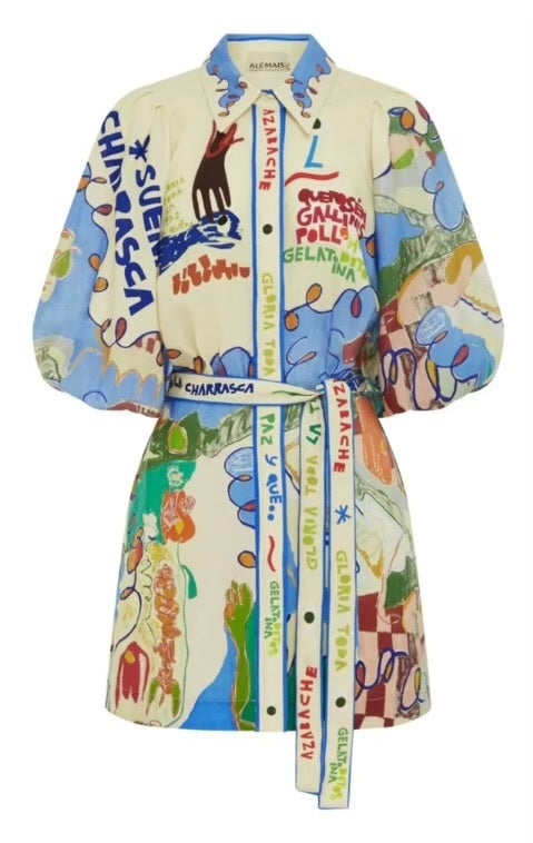 Alemais Nadia Mini Shirtdress photo 4