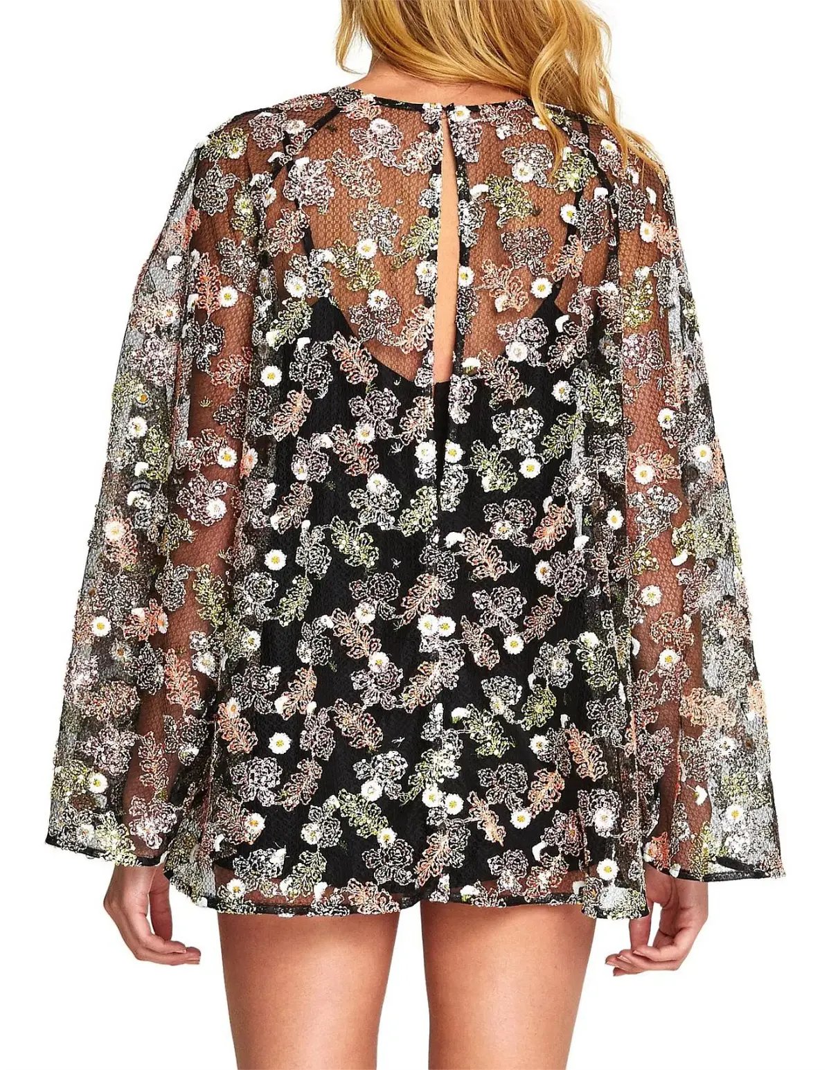 Alice McCall Celestial Creature Swing Mini Dress Floral Size 8 photo 3
