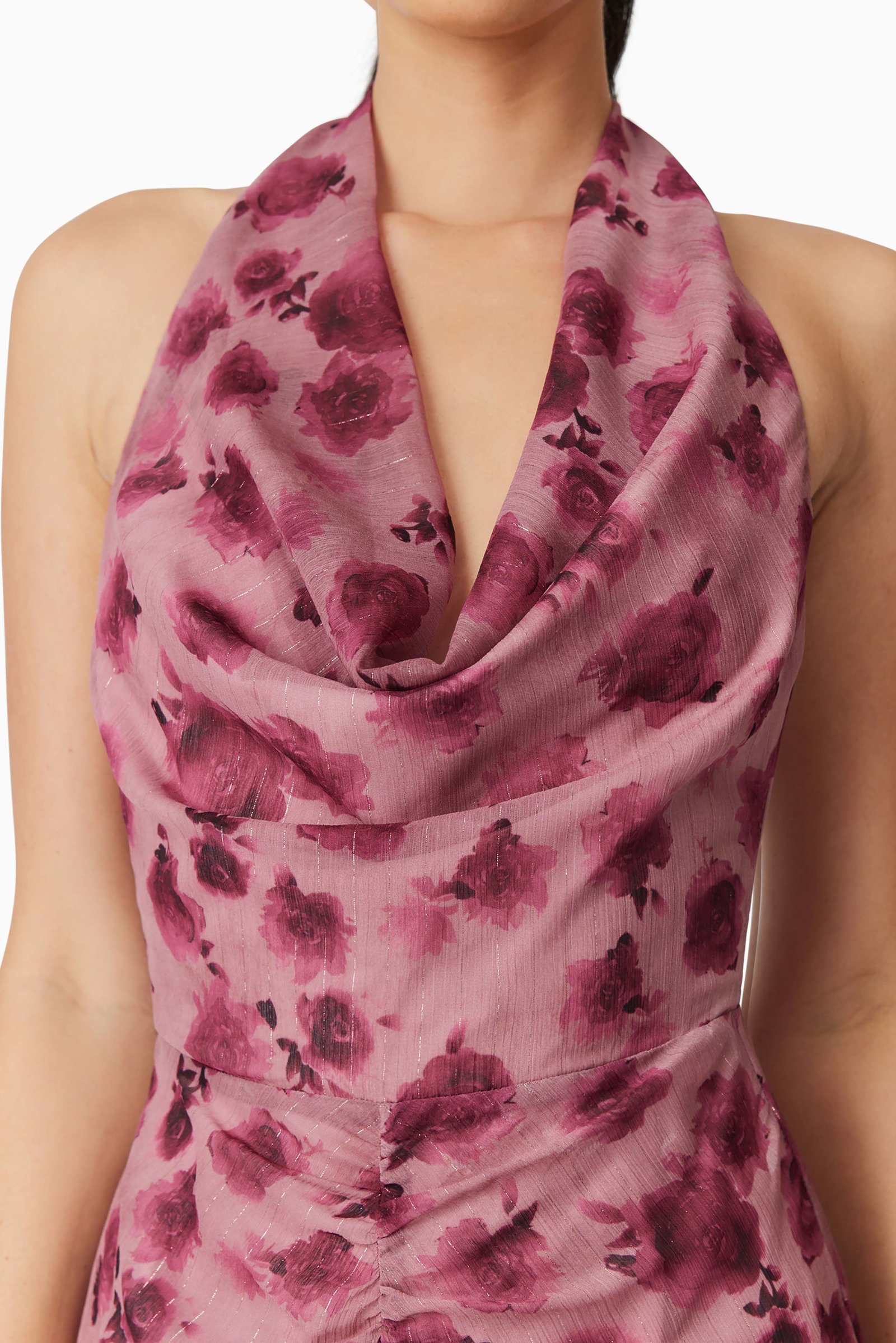 ELLIATT MONICA DRESS - PLUM MULTI photo 6