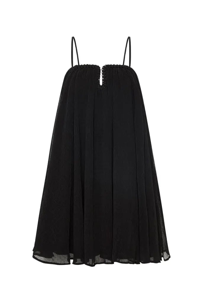 Aje Filigree Sweetheart Mini Dress Black Size 10 photo 5