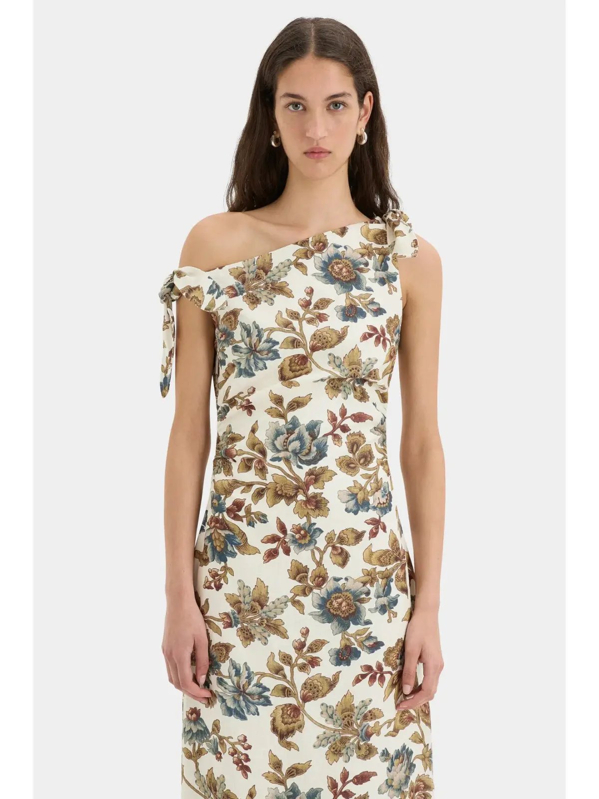 Sir The Label Eleanora Tie Shoulder Dress in Viola Print Size 3 / AU 12 photo 2