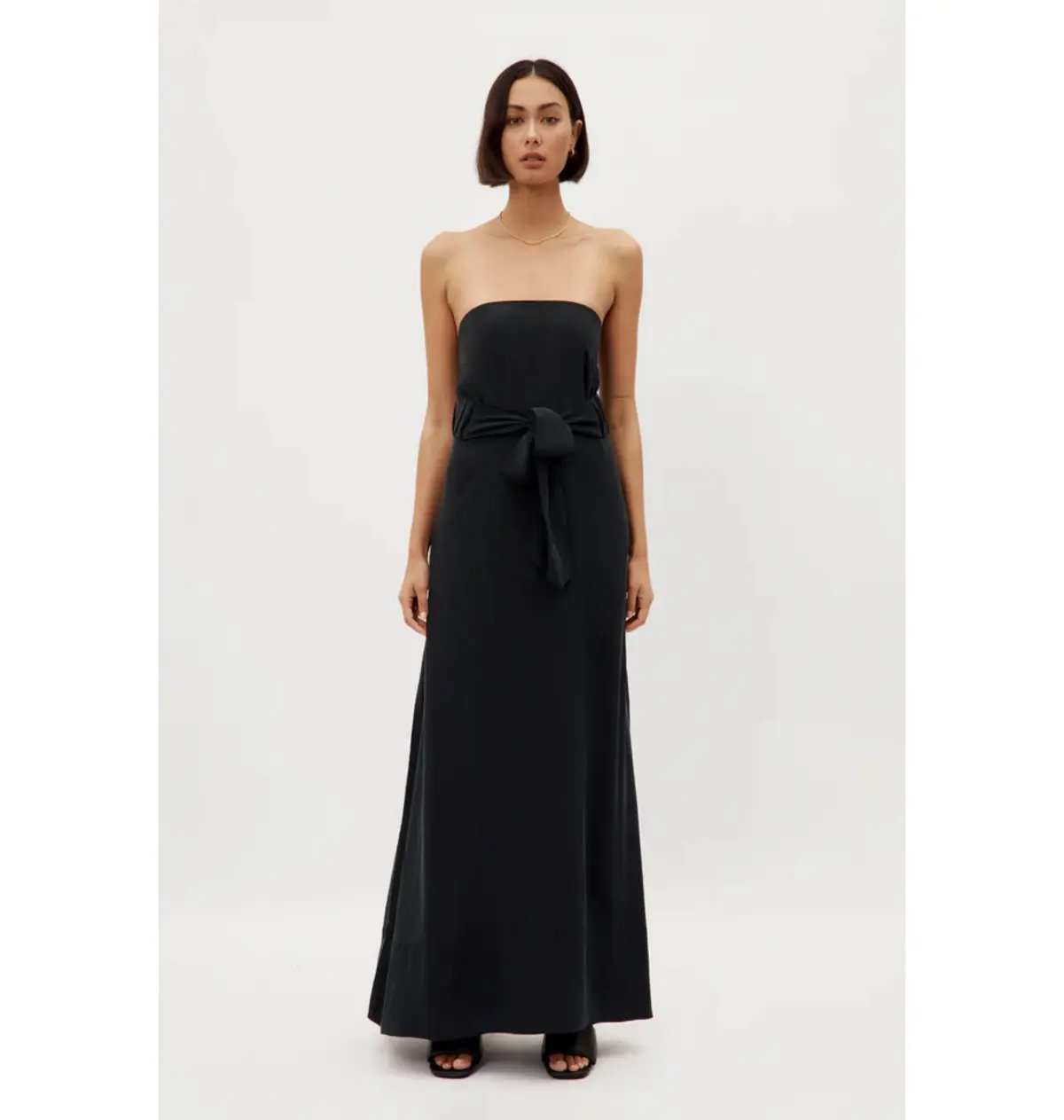 Ginger & Smart Cursive Gown Black Size AU 14 photo 2